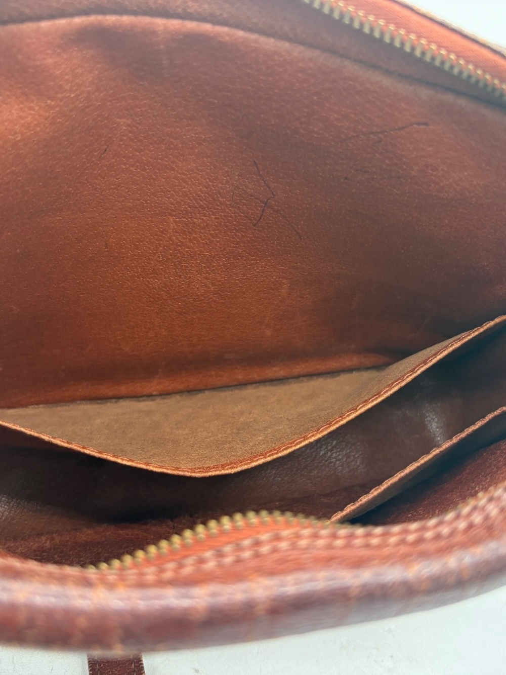 Vintage Louis Vuitton Monogram Sac Bandouliere Crossbody Shoulder Bag w Dust Bag - Picture 8 of 16